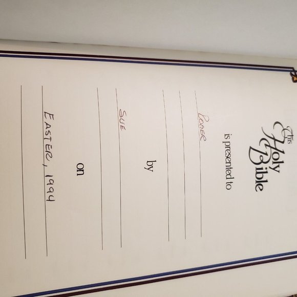 Holy Bible NIV Reference Edition Red Letter Old & New Test Bible Zondervan HB + - Picture 6 of 14